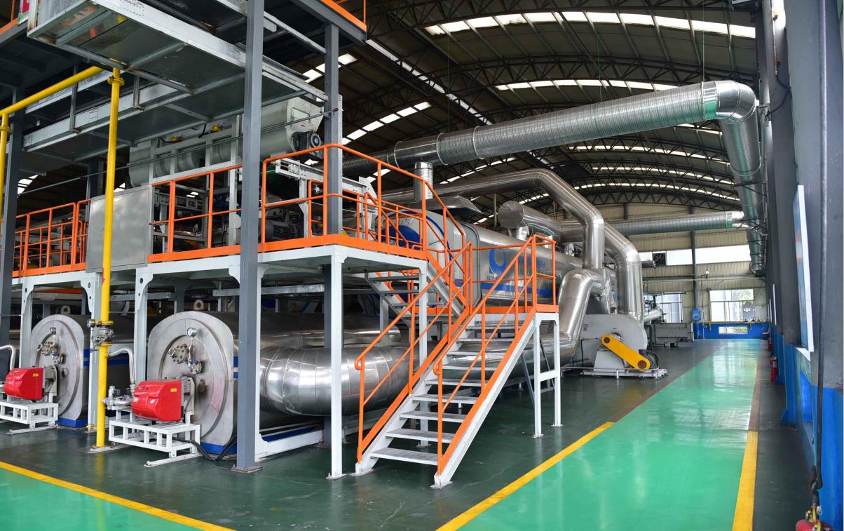 濟(jì)南恒譽(yù)環(huán)?？萍脊煞萦邢薰荆哼B續(xù)化廢輪胎熱解資源化利用成套技術(shù)及裝備